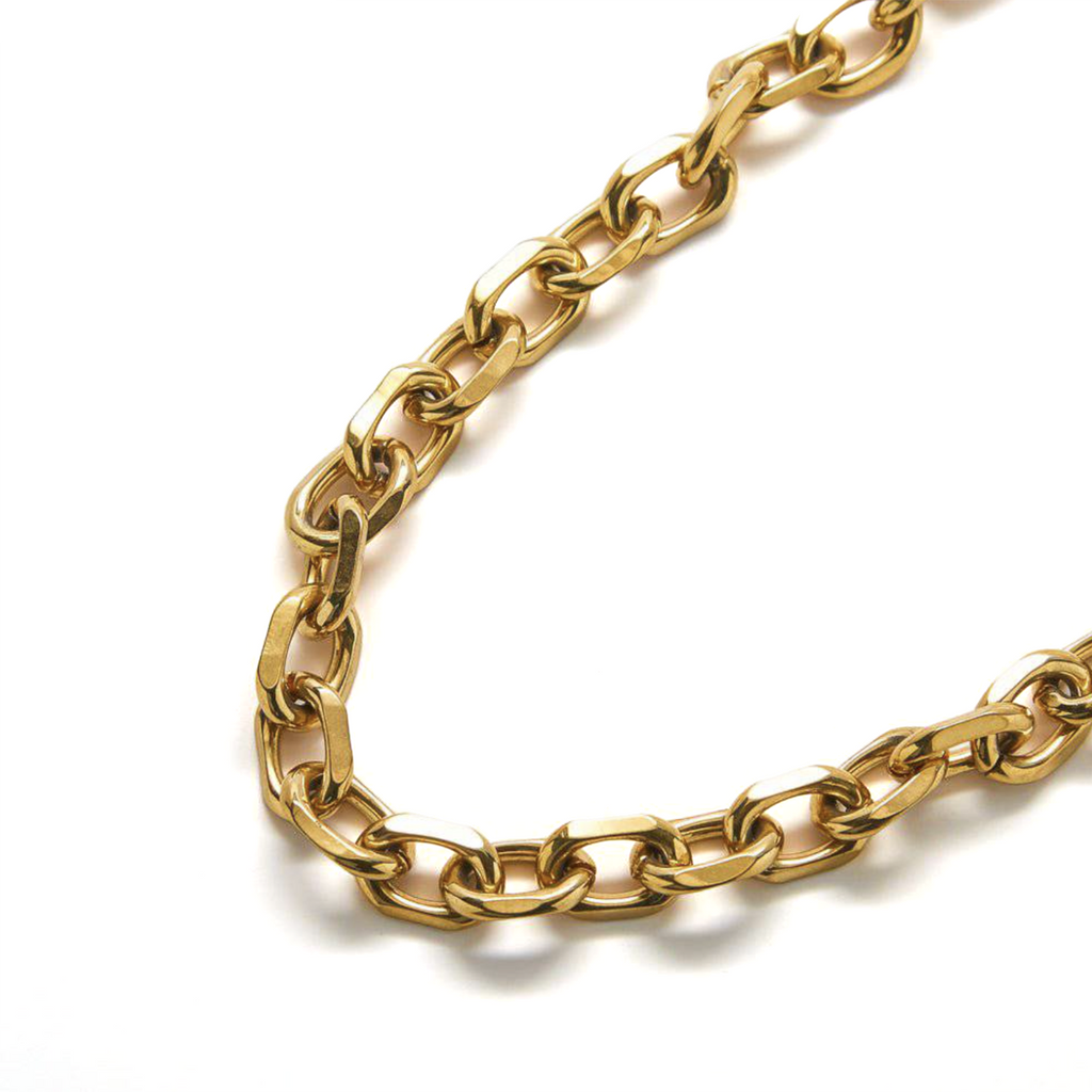 Cable Chain Statement Necklace