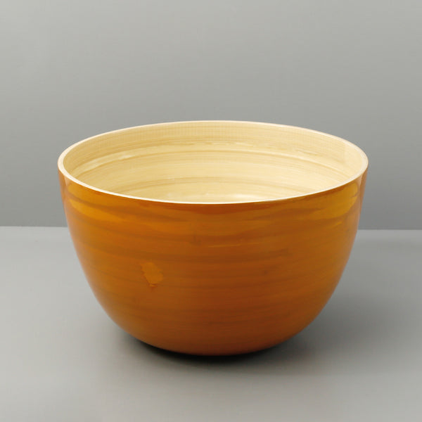 Bamboo Mixing Bowl / Caramel