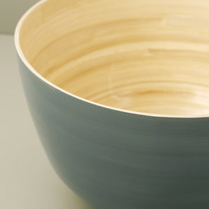 Bamboo Mixing Bowl / Dove Blue