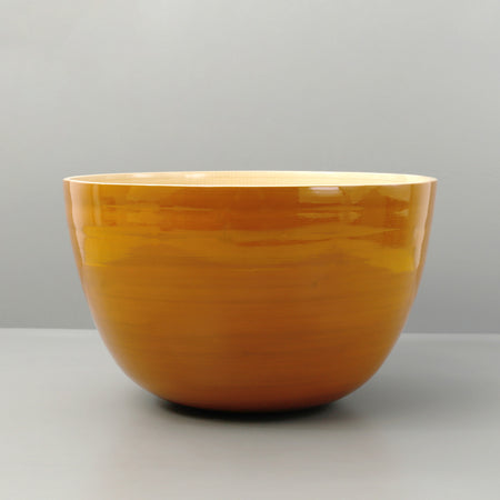 Bamboo Mixing Bowl / Caramel