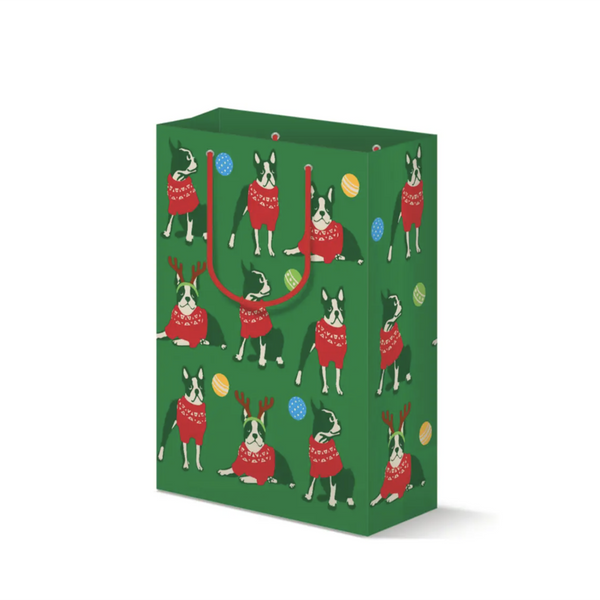 Designer Gift Bag / Christmas Terriers