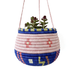 Woven Sweetgrass Hanging Planter / Ibamba