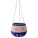 Woven Sweetgrass Hanging Planter / Ibamba