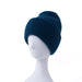 Angora Beanie / Peacock Blue