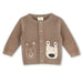 Animal Pocket Cardigan Sweater