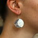 Anni Maliki Jewelry / Small Sea Moon Earrings