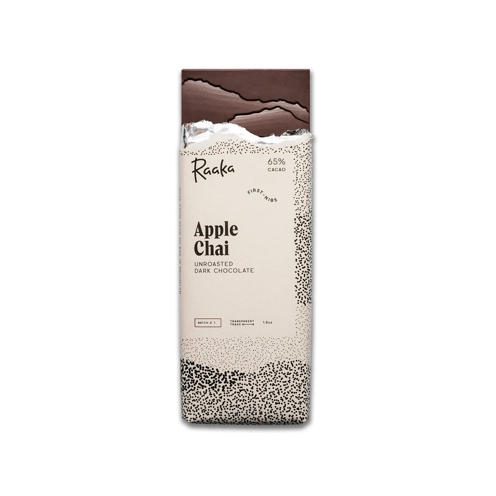 Raaka Chocolate Bar / Apple Chai (Limited)