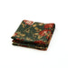 Printed Waffle Tea Towel / Winter Rose / Forest