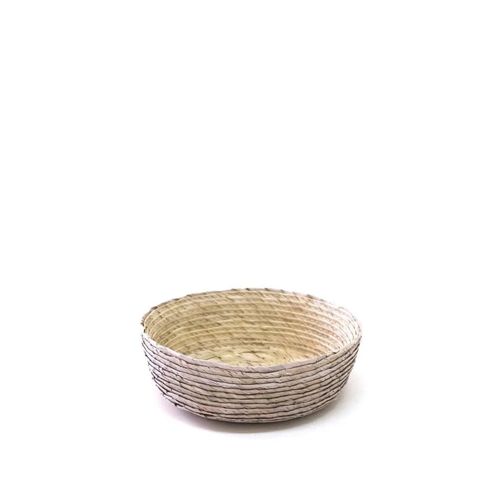 Makaua Palm Leaf Round Baskets / Arena