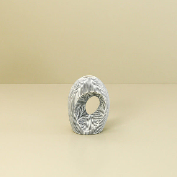 Mini Artura Vase / Blue Stripe