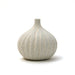 Porcelain Mini Bud Vase / Wide Stripe Natural