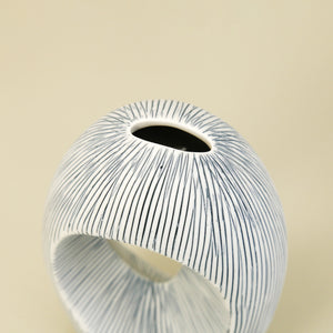 Mini Artura Vase / Blue Stripe