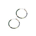 Aryna Hoop Earrings / Small / Olive