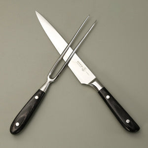 Avanta Damascus Carving Set / 2pc