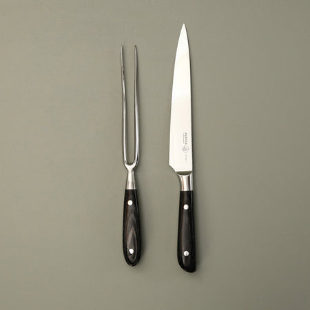 Avanta Damascus Carving Set / 2pc
