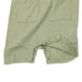 Linen Baby Shorts Romper / Green