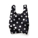 Baggu Baby Grocery Bag / Silver Metallic Polka Dot