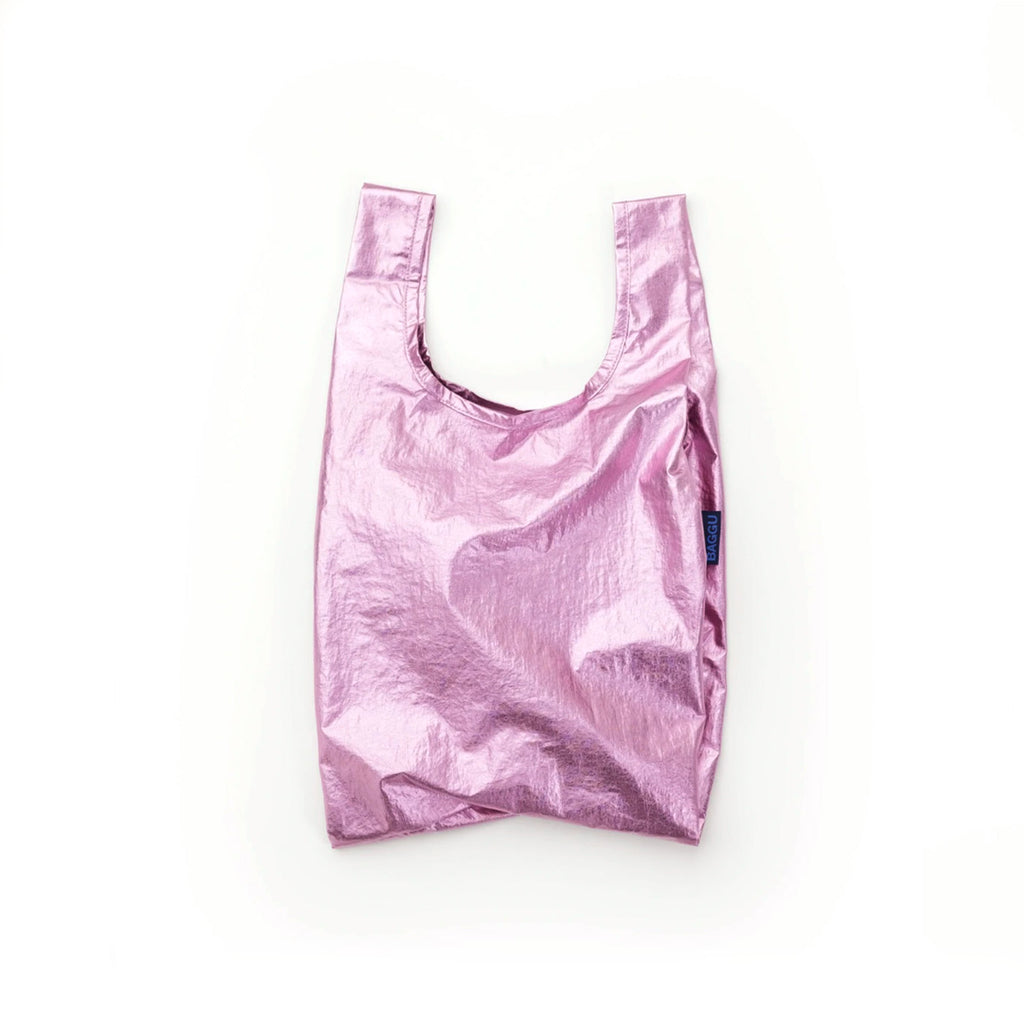 Baggu Baby Grocery Bag / Metallic Blush