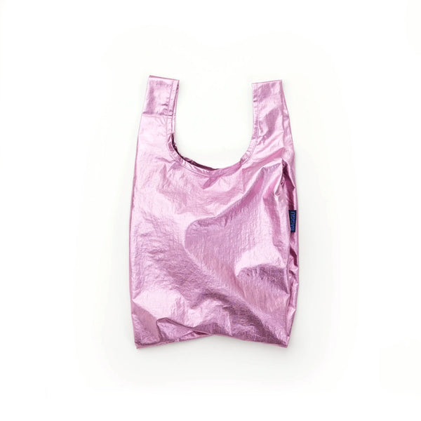 Baggu Baby Grocery Bag / Metallic Blush