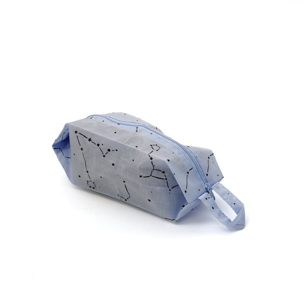 Baggu 3D Small Zip Pouch / Constellation Sky Blue