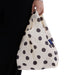 Baggu Baby Grocery Bag / Cream and Black Polka Dot