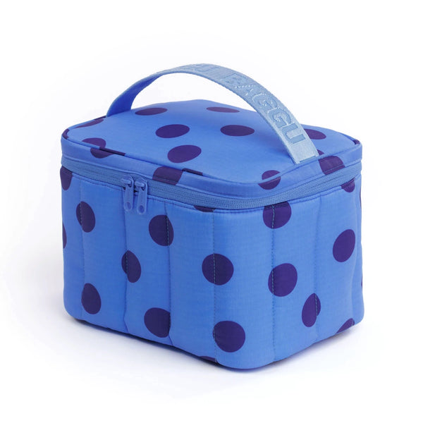 Baggu Puffy Lunch Bag / Blue Polka Dot