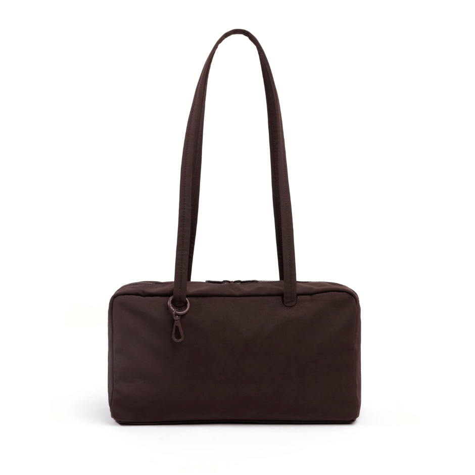 Baggu Nylon Bowler Bag / Coffee