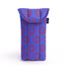 Baggu Puffy Glasses Sleeve / Mini Cobalt Happy