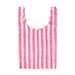 Baggu Standard Grocery Bag / Pink Painted Wide Stripe