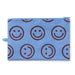 Baggu Flat Large Zip Pouch / Pop Blue Happy