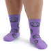 Baggu Crew Socks / Lavender Happy