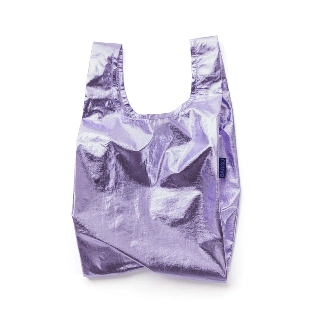 Baggu Baby Grocery Bag / Lavender Metallic