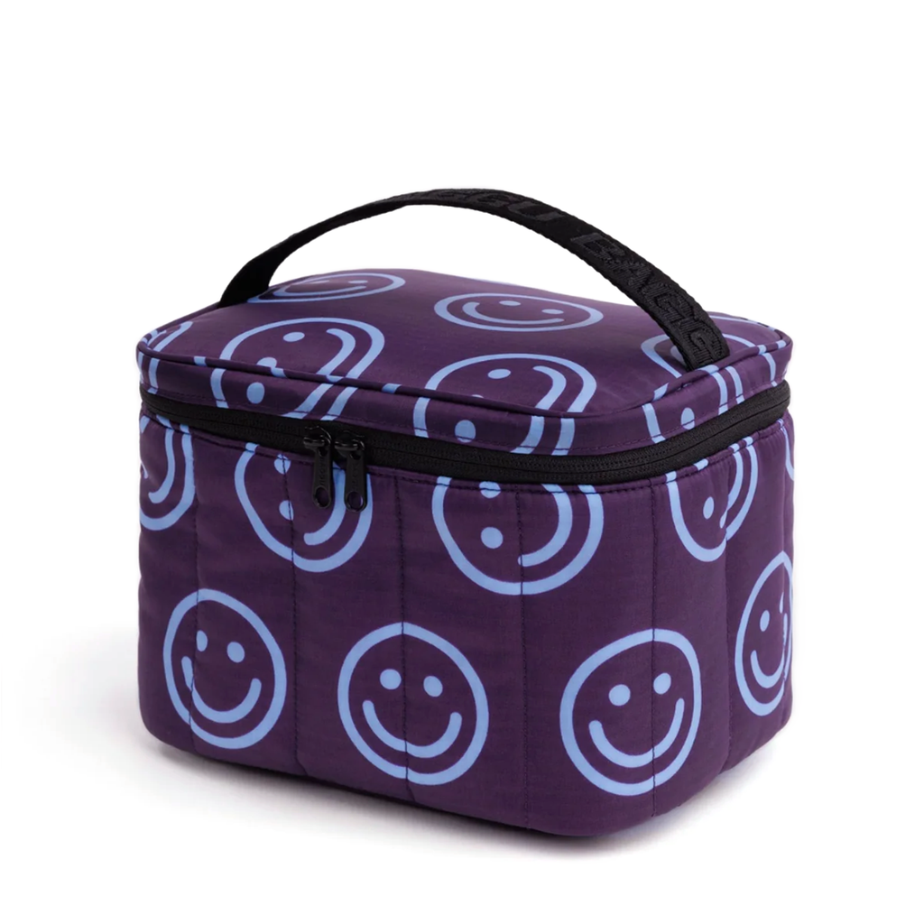 Baggu Puffy Lunch Bag / Indigo Happy