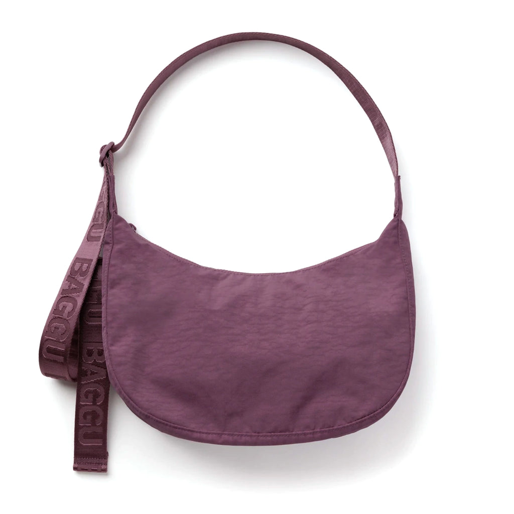 Baggu Medium Crescent Bag / Wild Plum