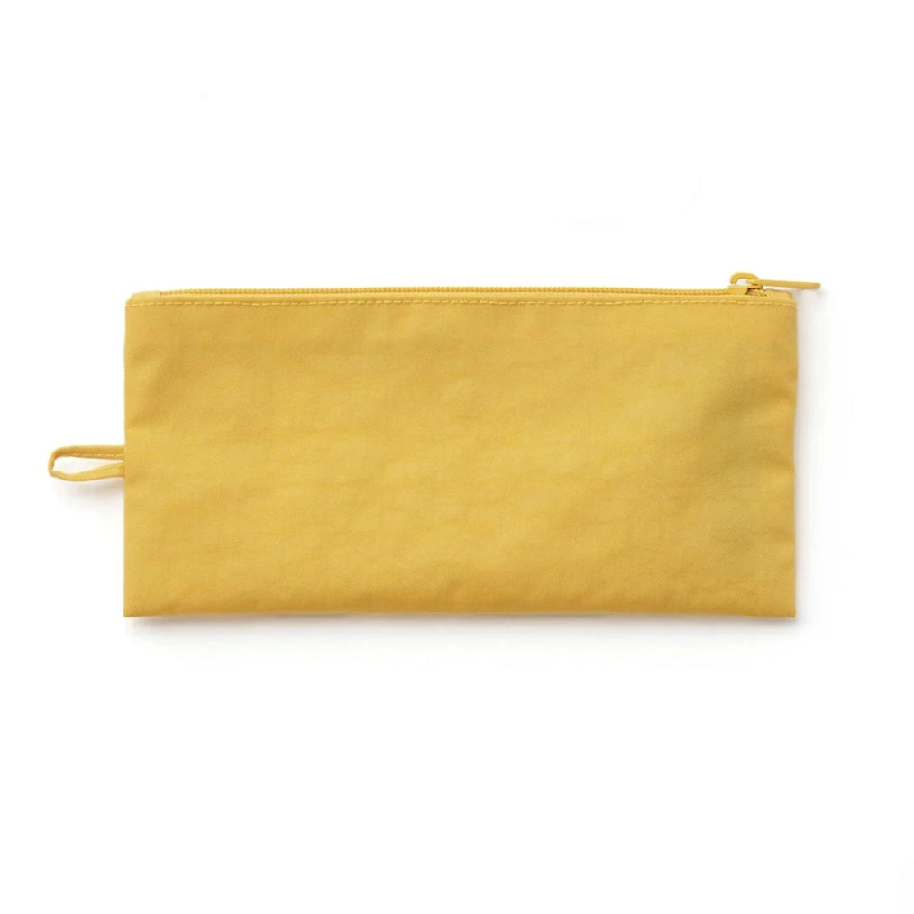 Baggu Flat Medium Zip Pouch / Jewel Sunflower