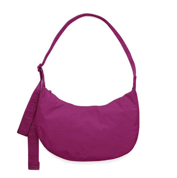 Baggu Medium Crescent Bag / Deep Fuchsia