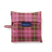 Baggu Standard Grocery Bag / Azalea Pink Tartan