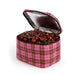 Baggu Puffy Lunch Bag / Azalea Pink Tartan