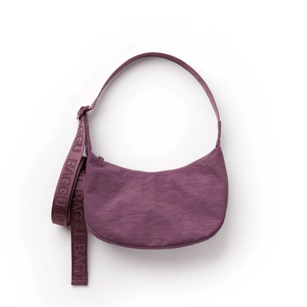 Baggu Small Crescent Bag / Wild Plum