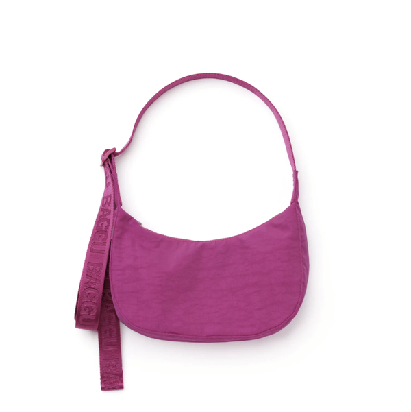 Baggu Small Crescent Bag / Deep Fuchsia