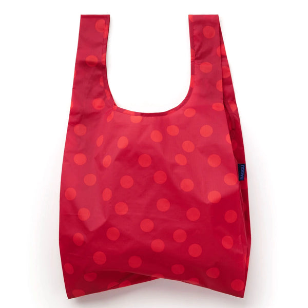 Baggu Standard Grocery Bag / Red Polka Dot