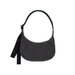 Baggu Small Crescent Bag / Washed Black Denim