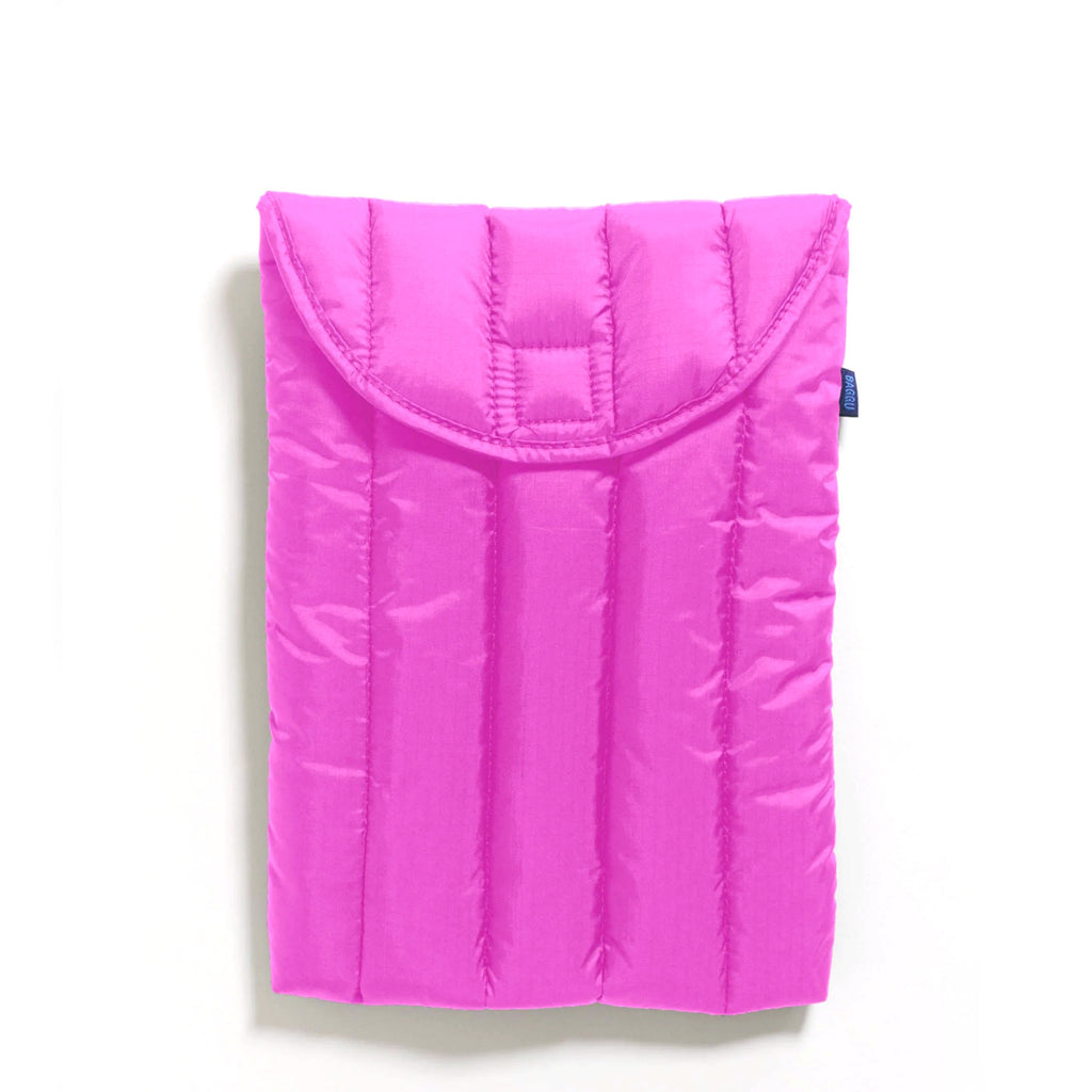 Baggu Puffy Laptop Sleeve 13"-14" / Extra Pink
