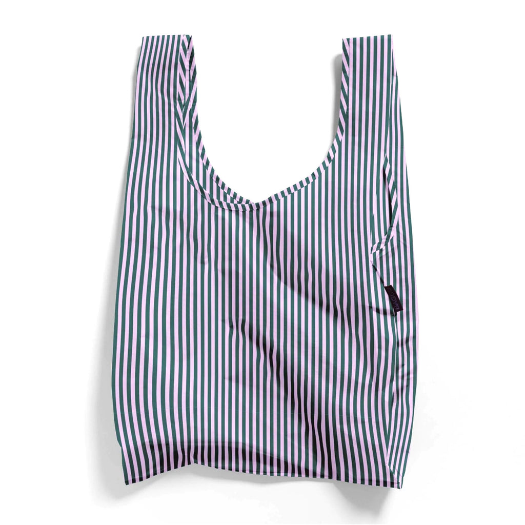Baggu Standard Grocery Bag / Lilac Candy Stripe