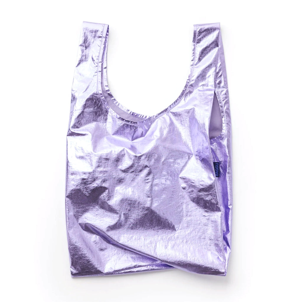 Baggu Standard Grocery Bag / Lavender Metallic