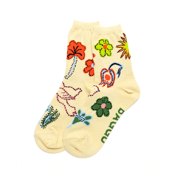 Baggu Crew Socks / Birds