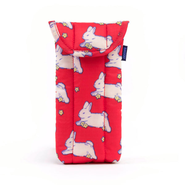 Baggu Puffy Glasses Sleeve / Bunnies