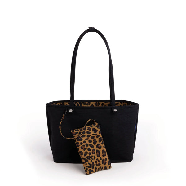 Baggu Reversible Tote Bag / Medium / Leopard Mix