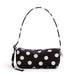 Baggu Nylon Loaf Bag / Black and Cream Polka Dot