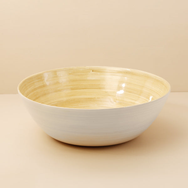 Bamboo Classic Bowl / White